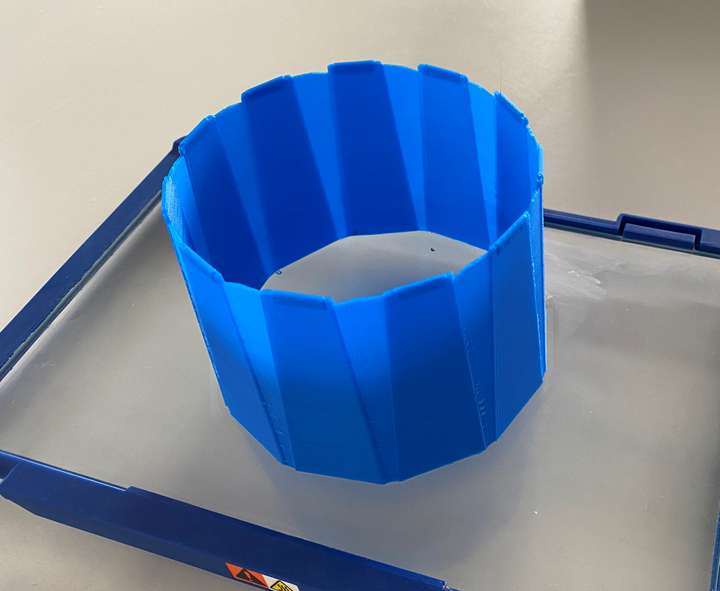 3D gedruckte Düse für einen Modellflieger